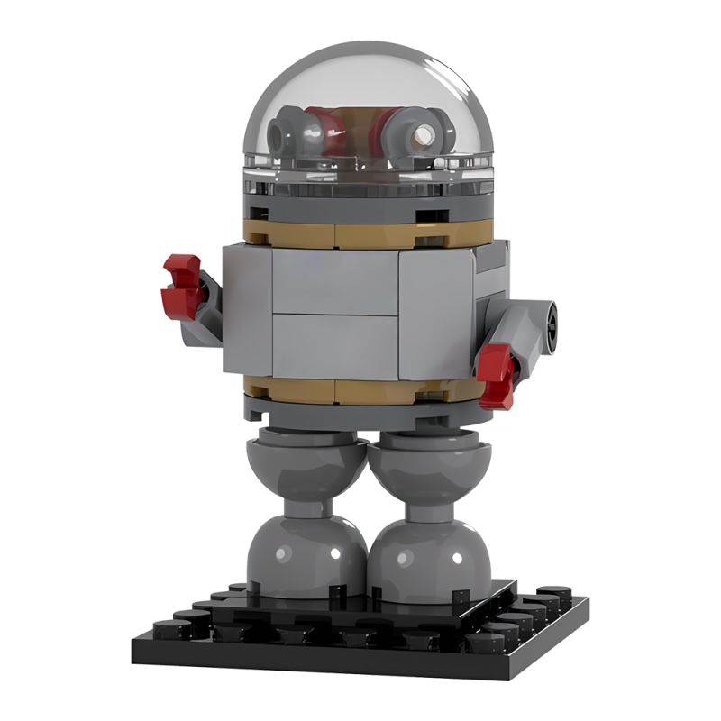 GOBRICKS MOC 72500 Retro Robot - YWOBB