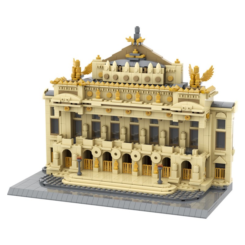 GOBRICKS MOC A1903 The Palais Garnier - Paris Opera - YWOBB