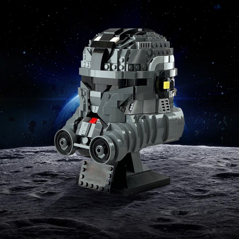 GOBRICKS MOC 144442 Bad Batch Helmet - ECHO - YWOBB