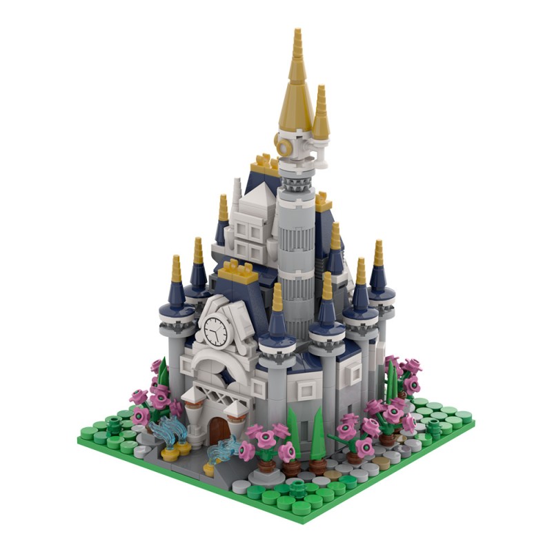 GOBRICKS MOC A2195 Fantasy Castle - YWOBB
