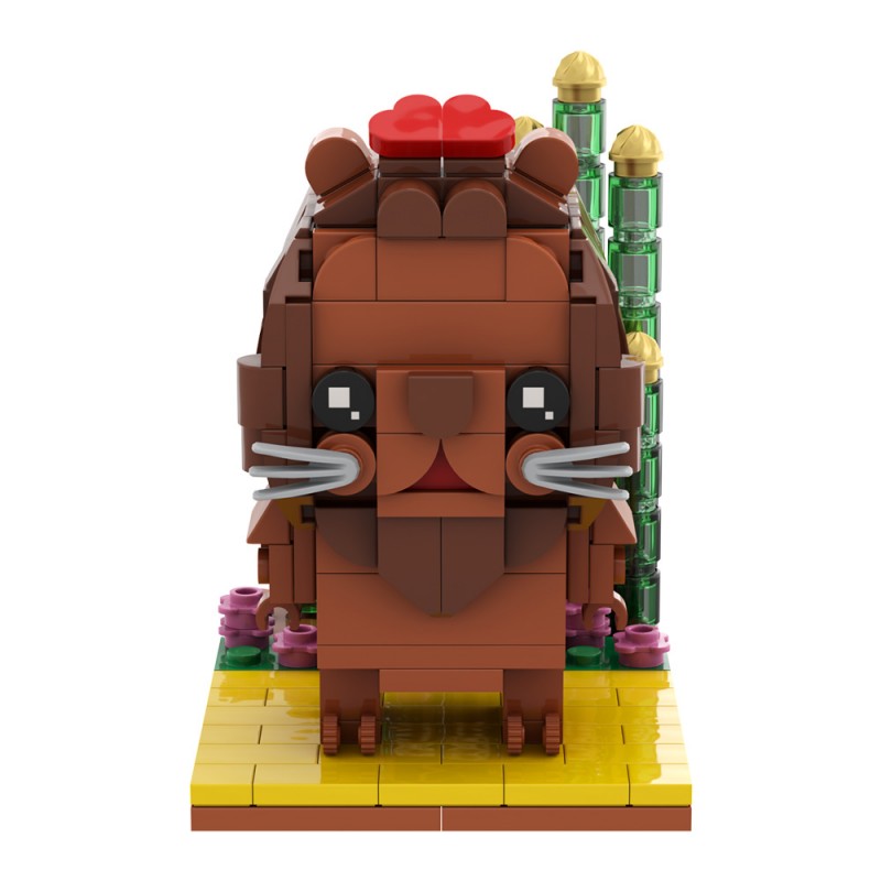 GOBRICKS MOC A2216Y01 Cowardly Lion - YWOBB
