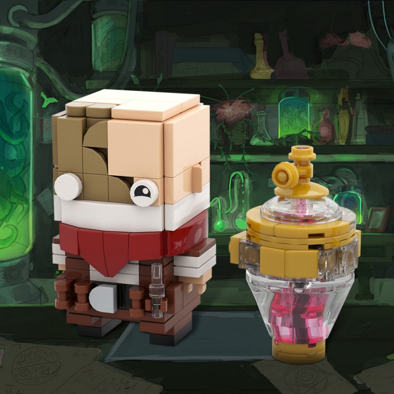 GOBRICKS MOC A1984 League of Legends: Two Cities Alchemist - YWOBB