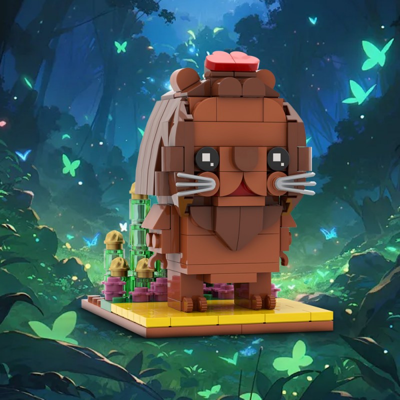 GOBRICKS MOC A2216Y01 Cowardly Lion - YWOBB