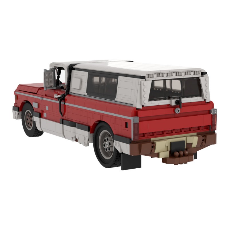 GOBRICKS MOC 197975 Farmtruck - YWOBB