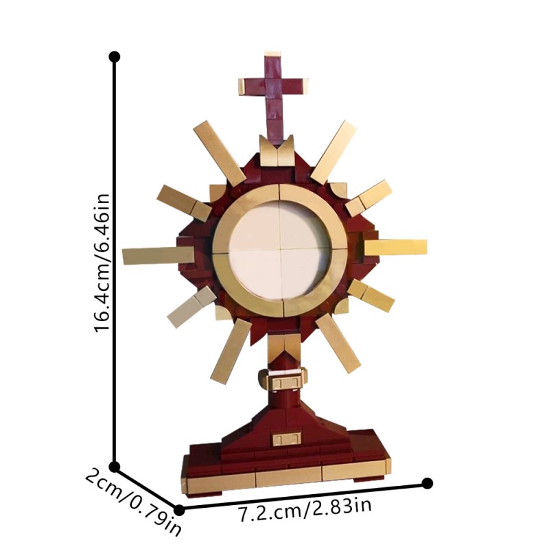 GOBRICKS MOC 218086 Monstrance - YWOBB