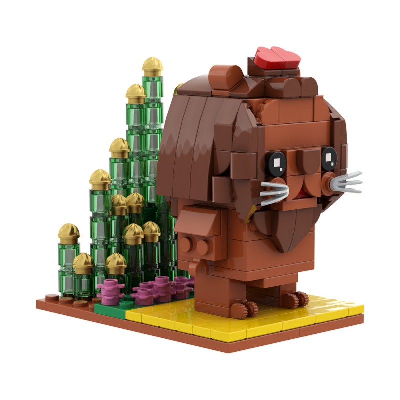GOBRICKS MOC A2216Y01 Cowardly Lion - YWOBB
