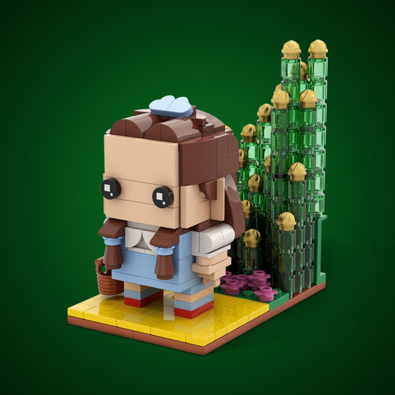 GOBRICKS MOC A2216Y02 Dorothy Gale - YWOBB