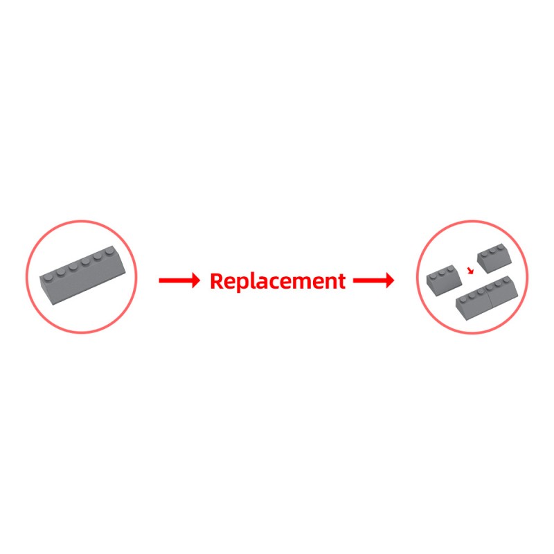GOBRICKS MOC 200147 Tilted Towers Clock Tower - YWOBB