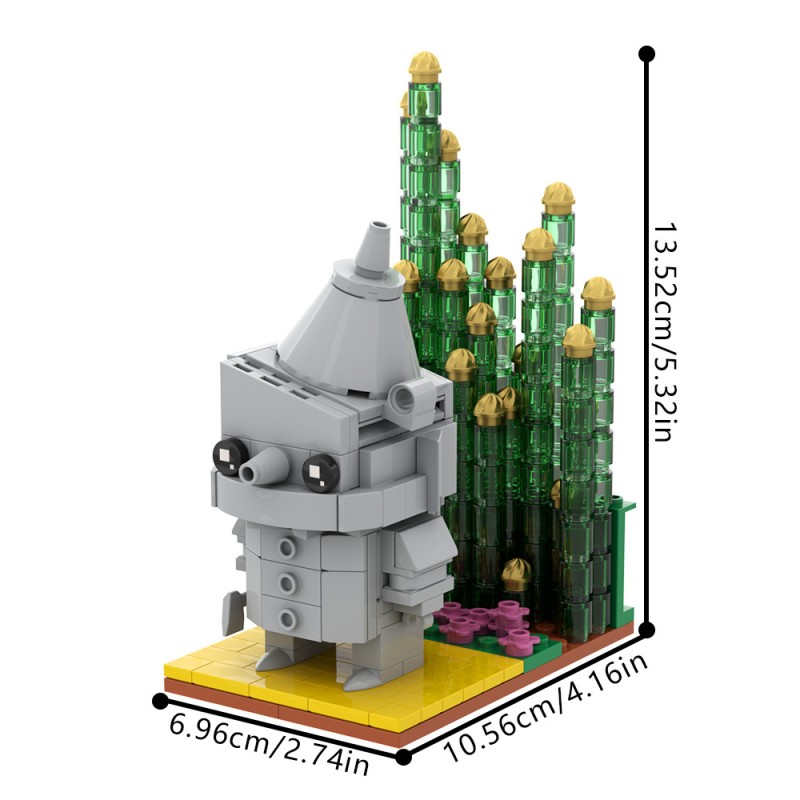 GOBRICKS MOC A2216Y03 Tin Woodman - YWOBB