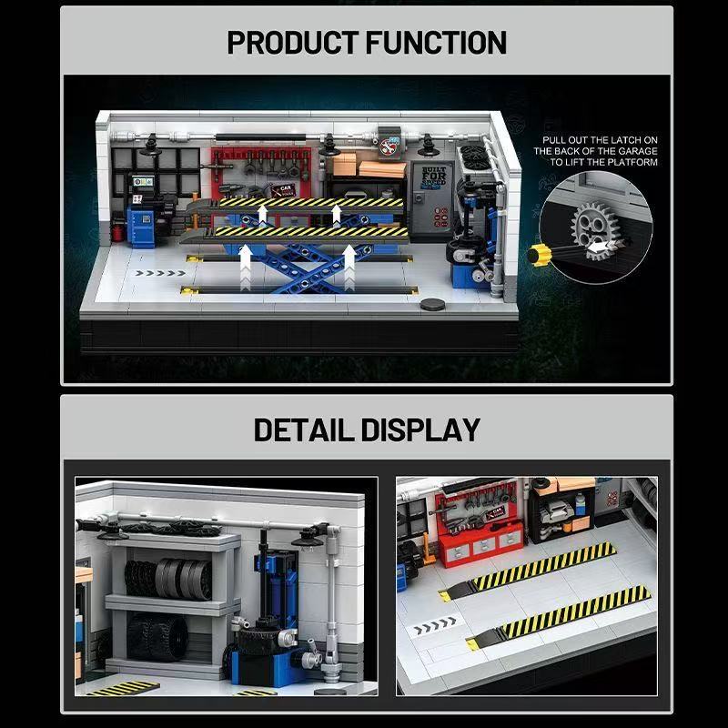 Small Angle JD101 Modern Garage - YWOBB