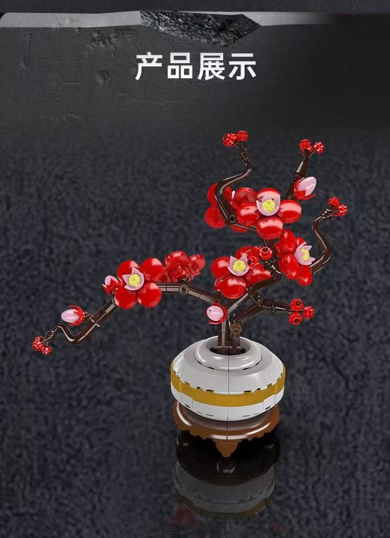 Mould King 24120 Plum Blossom - YWOBB