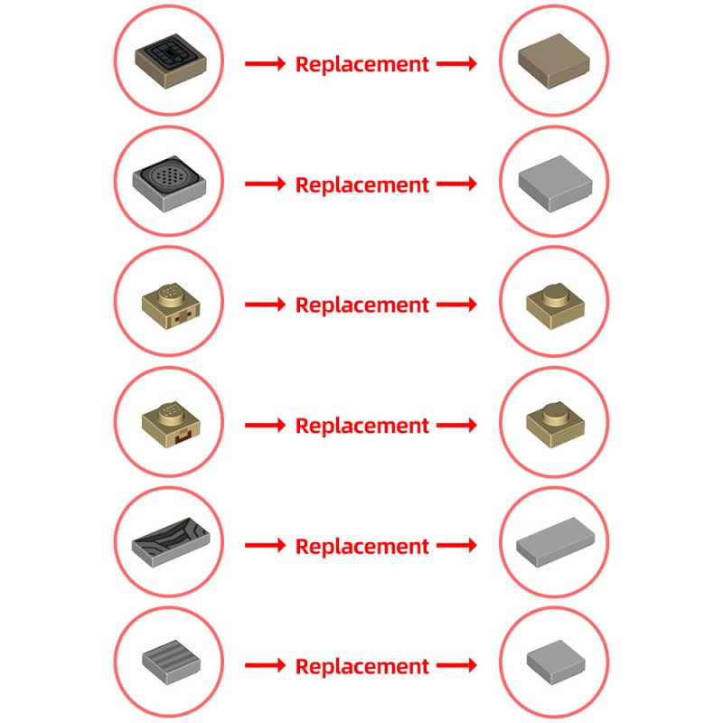 GOBRICKS MOC 208889 Vatican City - YWOBB