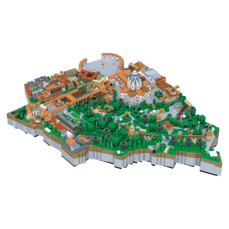 GOBRICKS MOC 208889 Vatican City - YWOBB