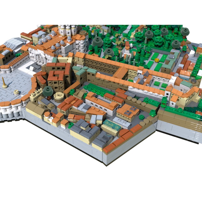 GOBRICKS MOC 208889 Vatican City - YWOBB