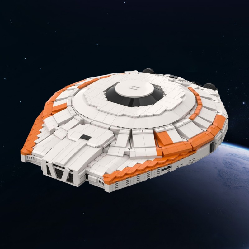 GOBRICKS MOC 164997 Lost in Space Jupiter Ship - YWOBB