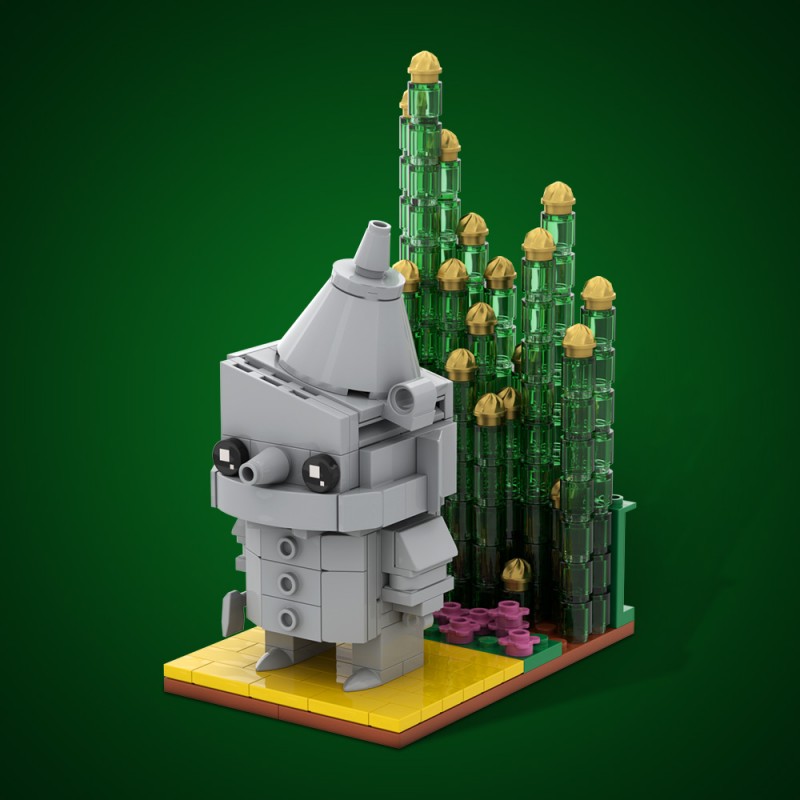 GOBRICKS MOC A2216Y03 Tin Woodman - YWOBB