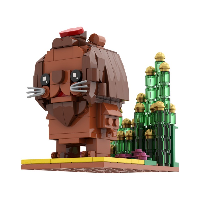 GOBRICKS MOC A2216Y01 Cowardly Lion - YWOBB