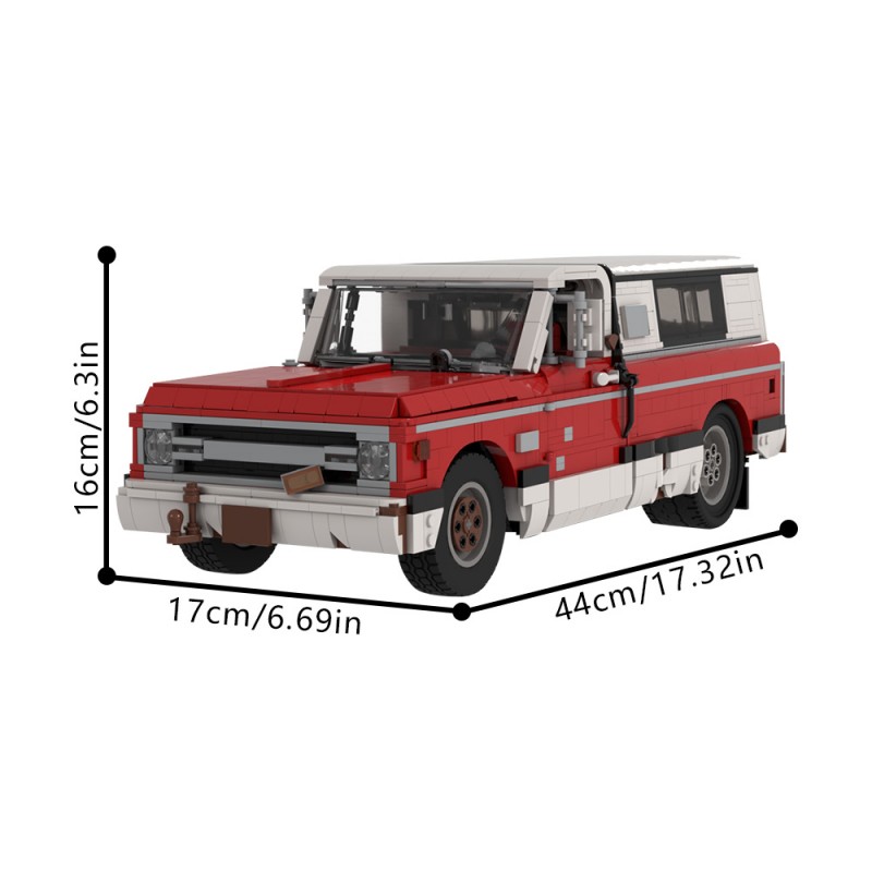 GOBRICKS MOC 197975 Farmtruck - YWOBB