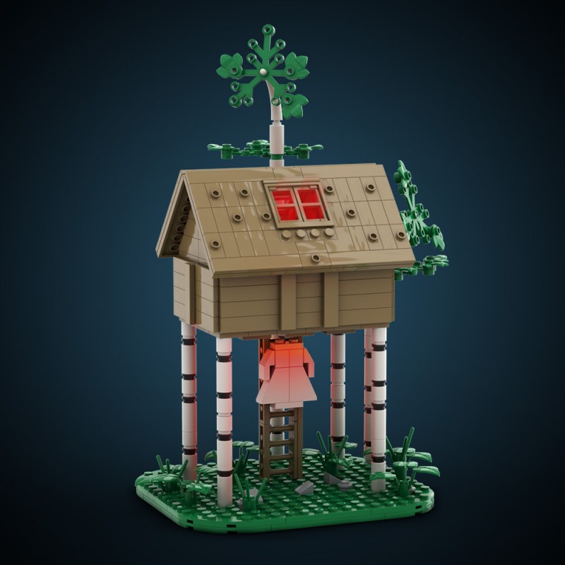 GOBRICKS MOC A2215 Treehouse - YWOBB