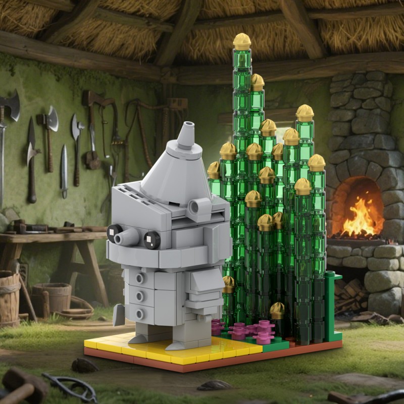 GOBRICKS MOC A2216Y03 Tin Woodman - YWOBB