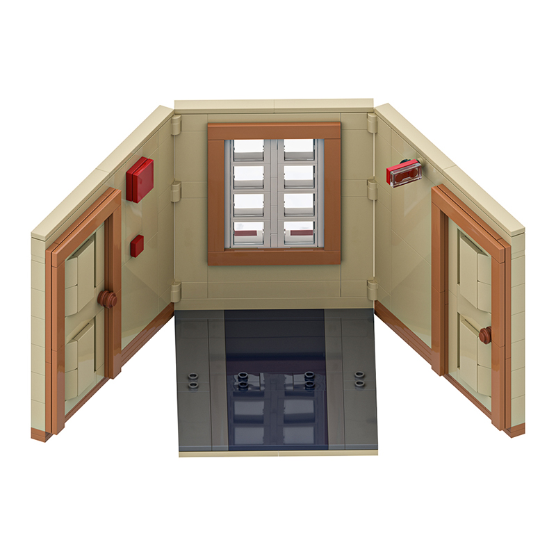 GOBRICKS MOC A1982Y02 The Shining Twins - Base and Background - YWOBB