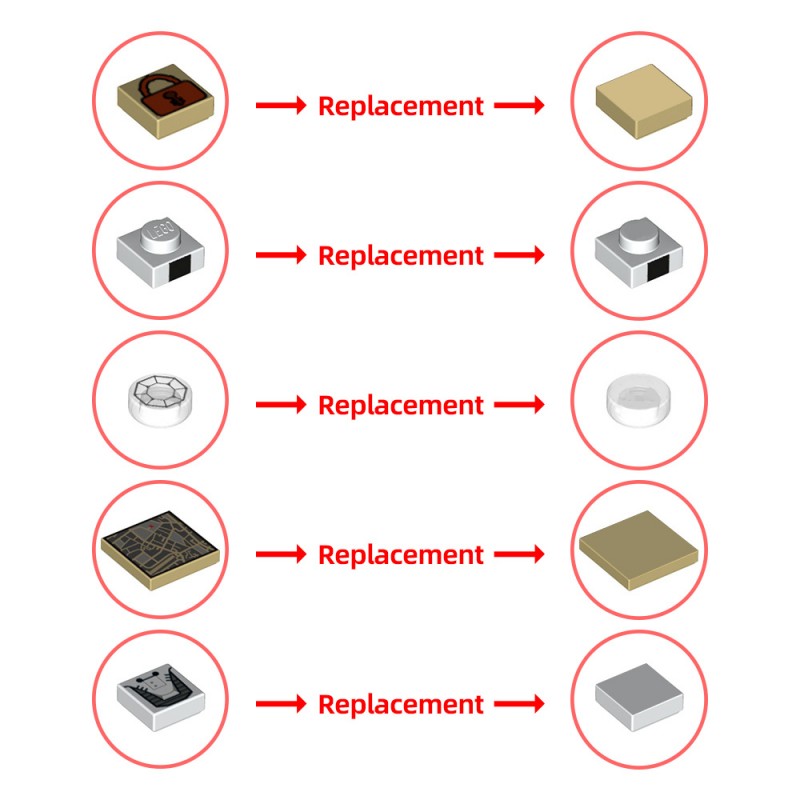 GOBRICKS MOC 208889 Vatican City - YWOBB