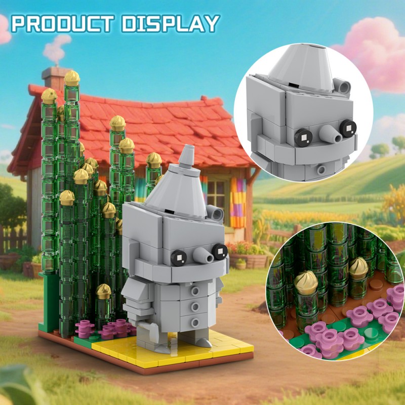 GOBRICKS MOC A2216Y03 Tin Woodman - YWOBB