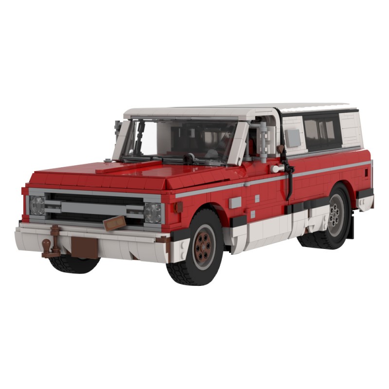 GOBRICKS MOC 197975 Farmtruck - YWOBB