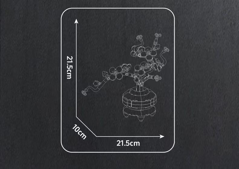 Mould King 24120 Plum Blossom - YWOBB