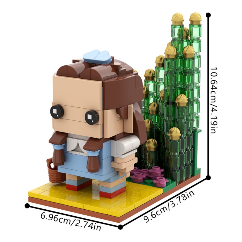 GOBRICKS MOC A2216Y02 Dorothy Gale - YWOBB
