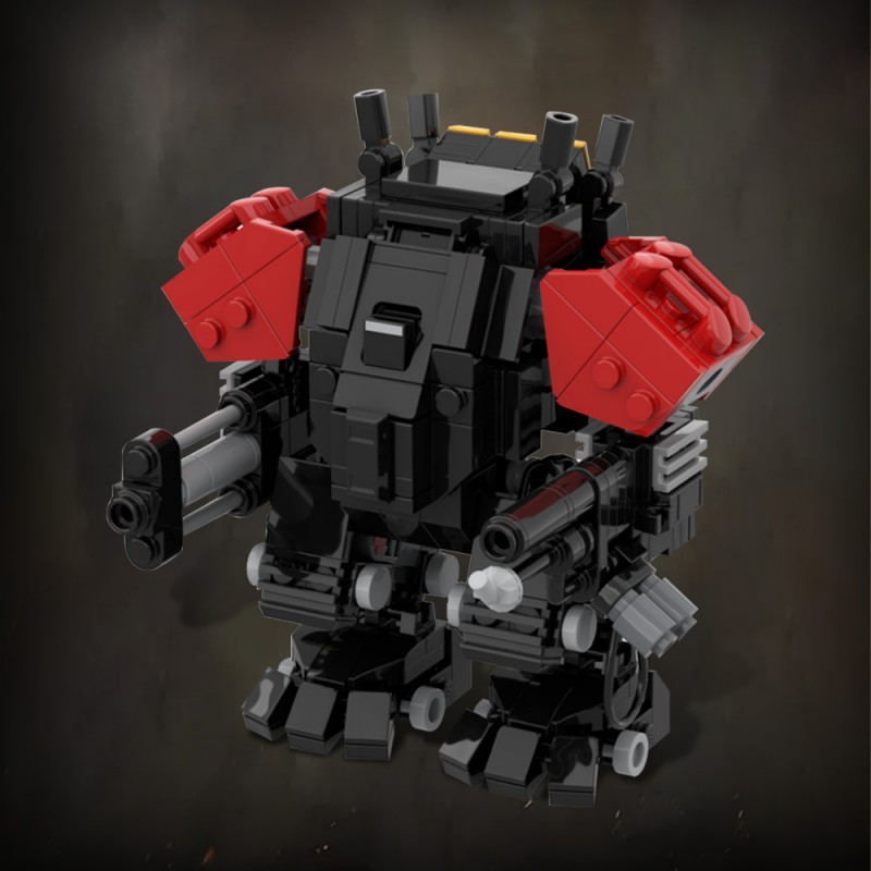 GOBRICKS MOC 206763 Helldivers 2 Automaton Hulk - YWOBB