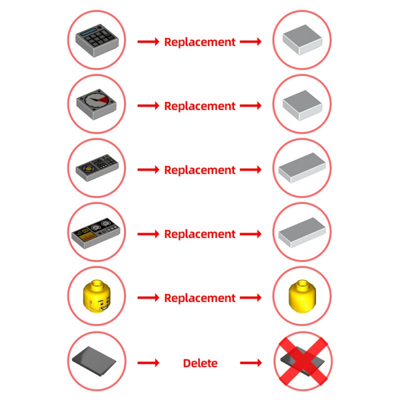 GOBRICKS MOC 206128 SR-71 Blackbird - YWOBB