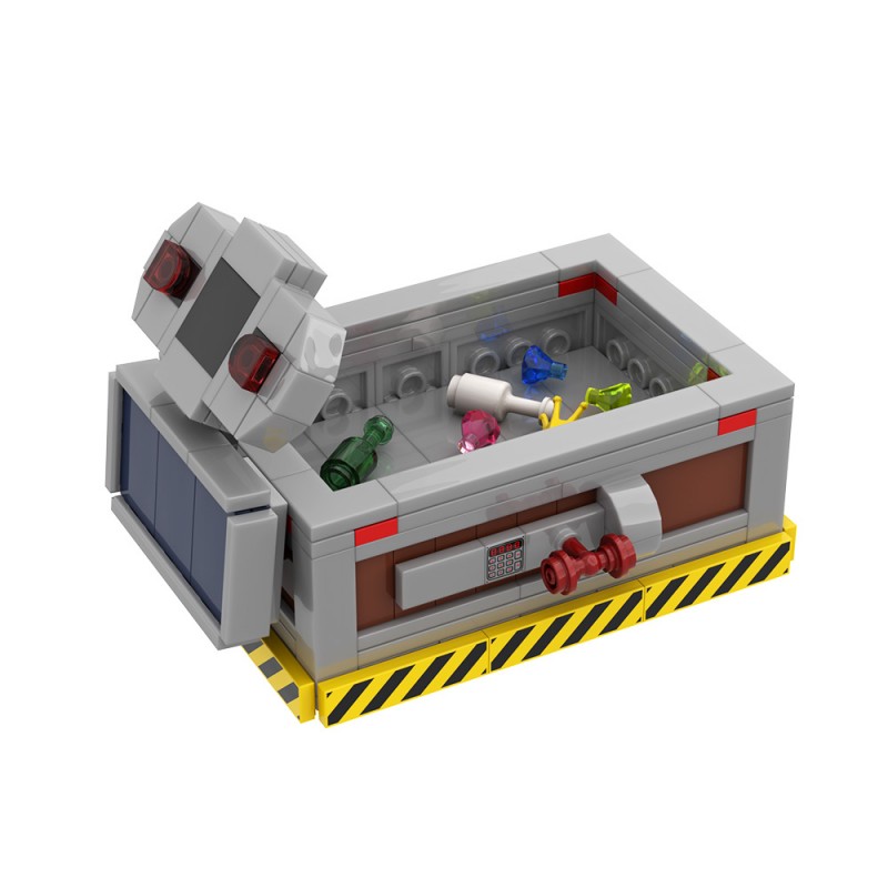 GOBRICKS MOC A1993 Repo Haunted Company - Trolley - YWOBB
