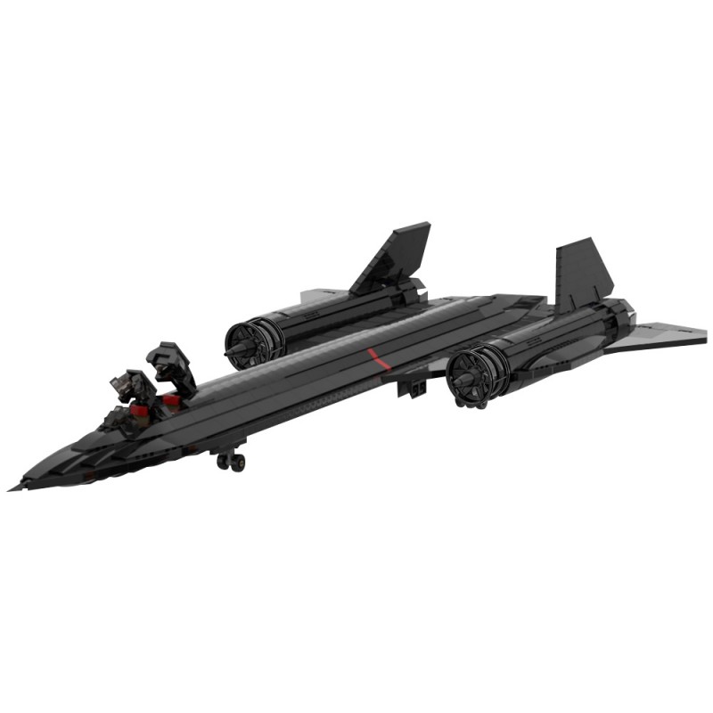 GOBRICKS MOC 206128 SR-71 Blackbird - YWOBB