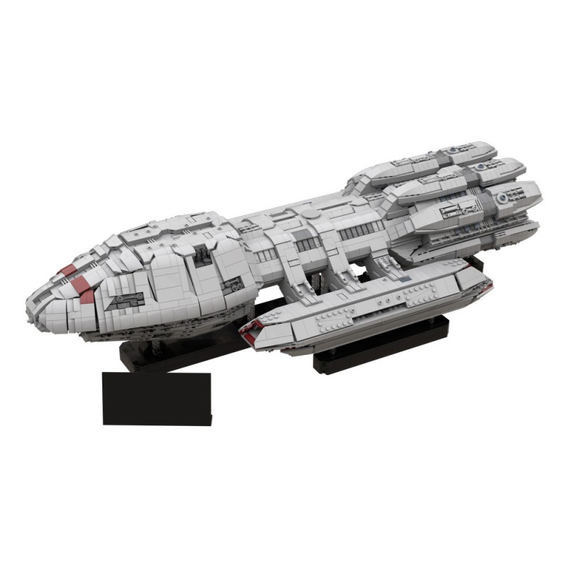 GOBRICKS MOC 217809 Battlestar Pegasus - UCS Scale - YWOBB