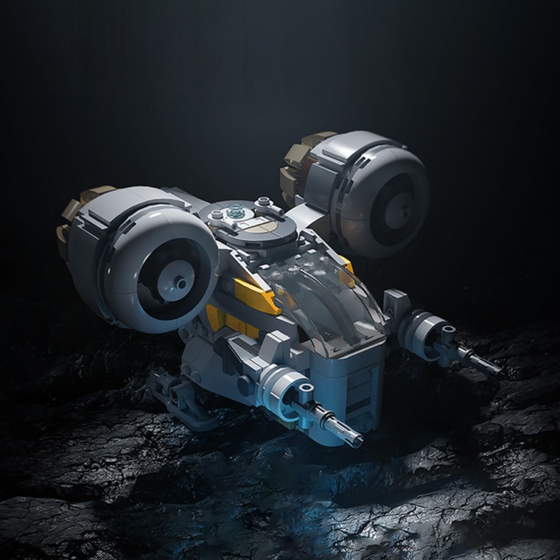 GOBRICKS MOC 207735 Chibi Razor Crest - YWOBB