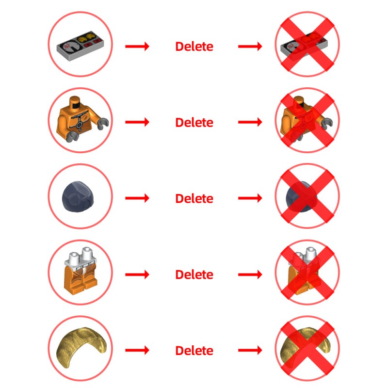 GOBRICKS MOC 206128 SR-71 Blackbird - YWOBB