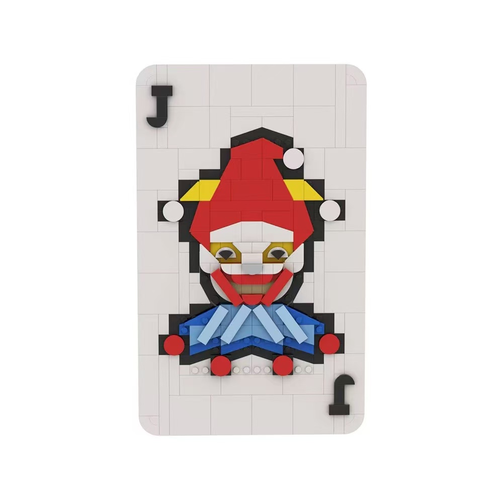 GOBRICKS MOC A2240 Joker Card - YWOBB