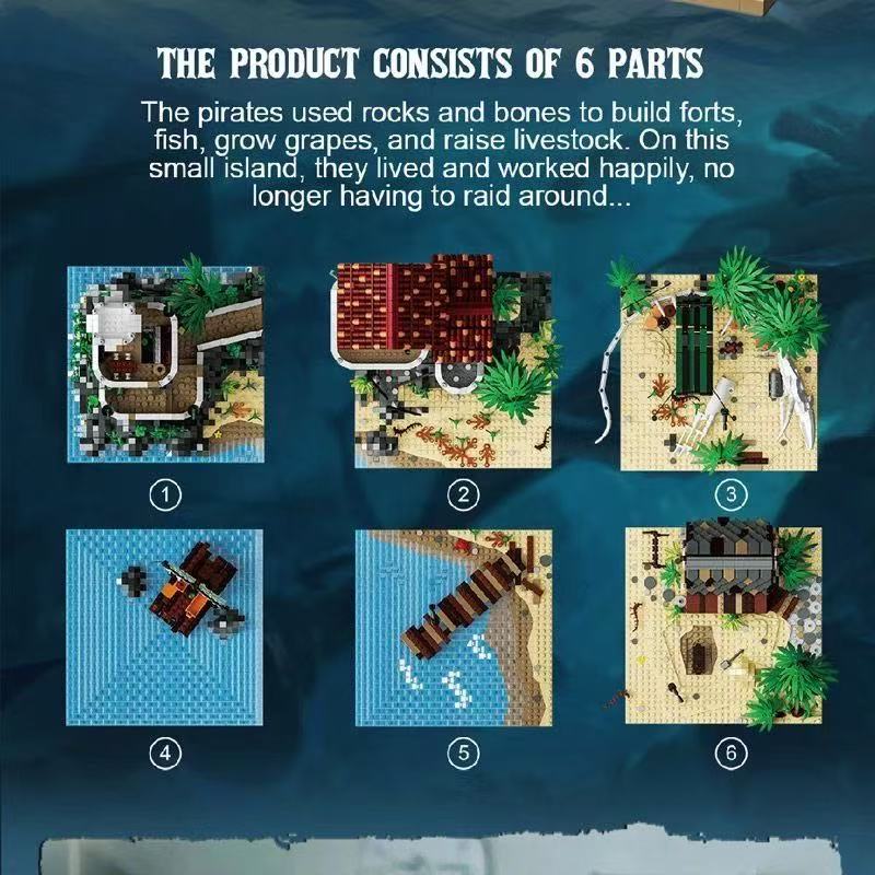 BAKA 33923 The Pirate Harbor OVP EU Warehouse Version - YWOBB