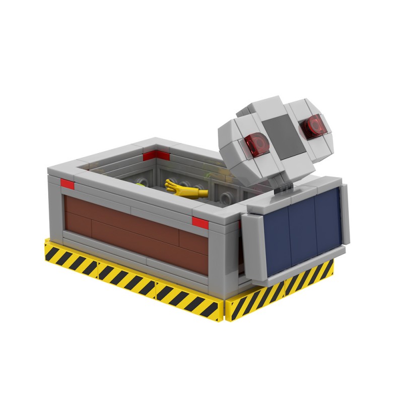 GOBRICKS MOC A1993 Repo Haunted Company - Trolley - YWOBB