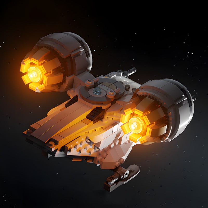 GOBRICKS MOC 207735 Chibi Razor Crest - YWOBB