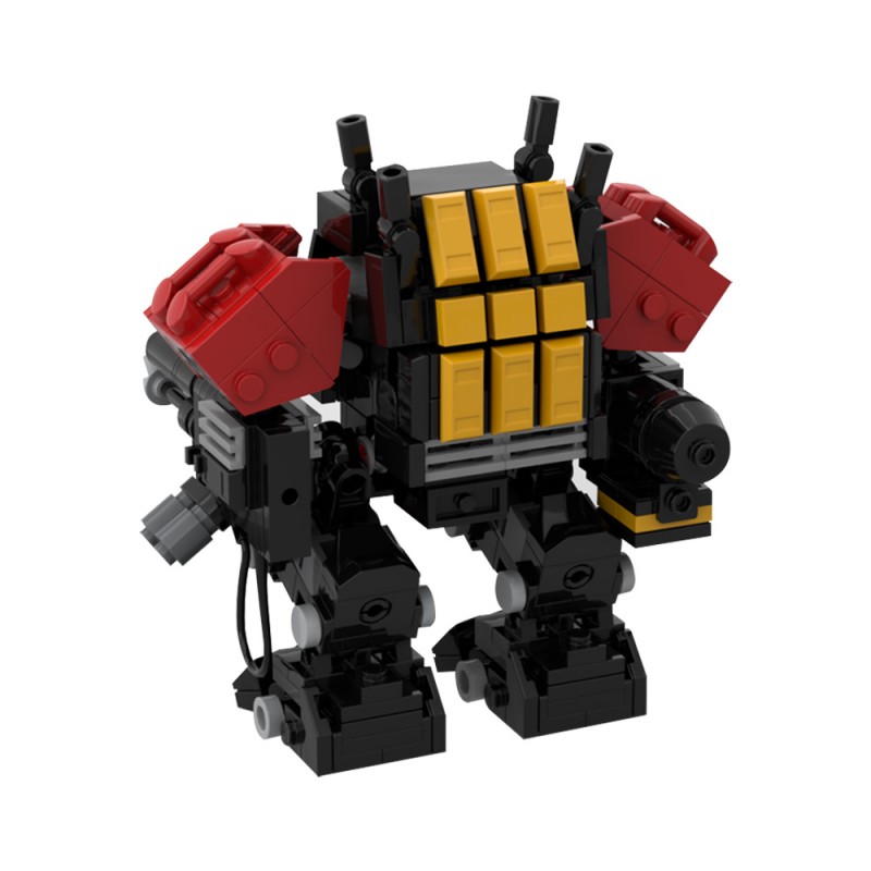 GOBRICKS MOC 206763 Helldivers 2 Automaton Hulk - YWOBB