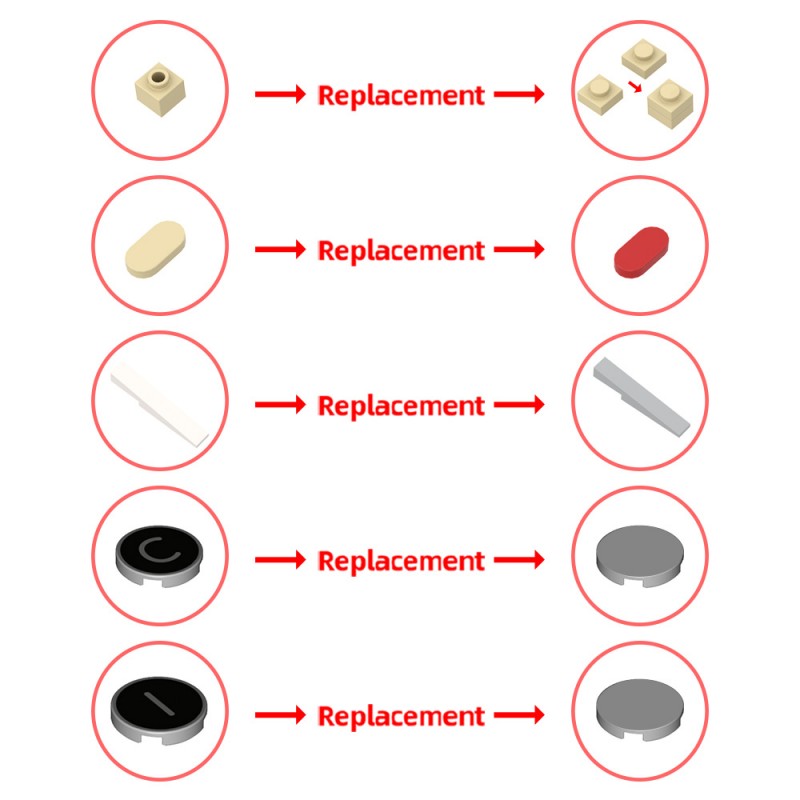 GOBRICKS MOC 202012 Iowa Class Battleship USS Wisconsin - YWOBB