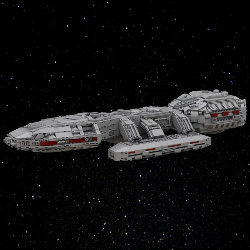 GOBRICKS MOC 154698 Battlestar Galactica - YWOBB