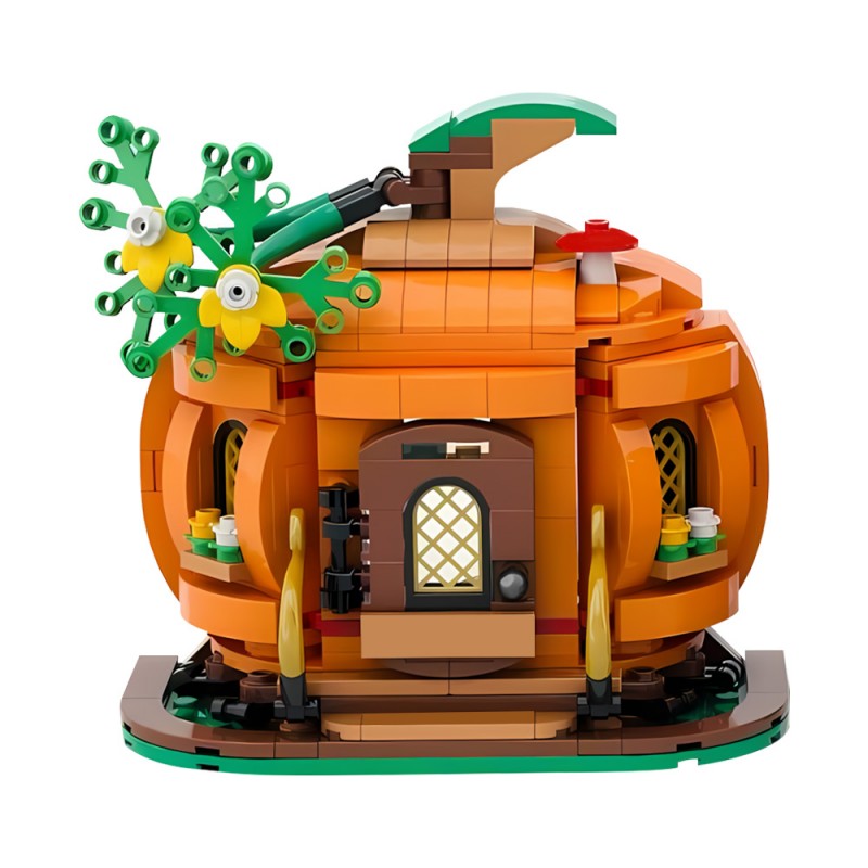 GOBRICKS MOC 205267 Pumpkin Cottage - YWOBB