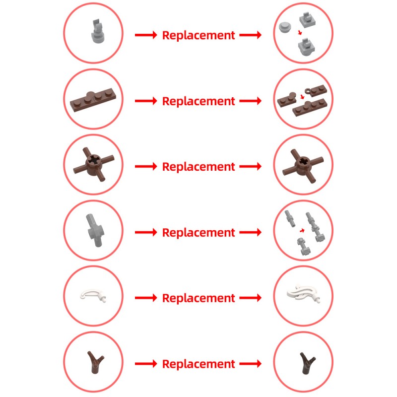 GOBRICKS MOC 155744 The streets of Yharnam - YWOBB