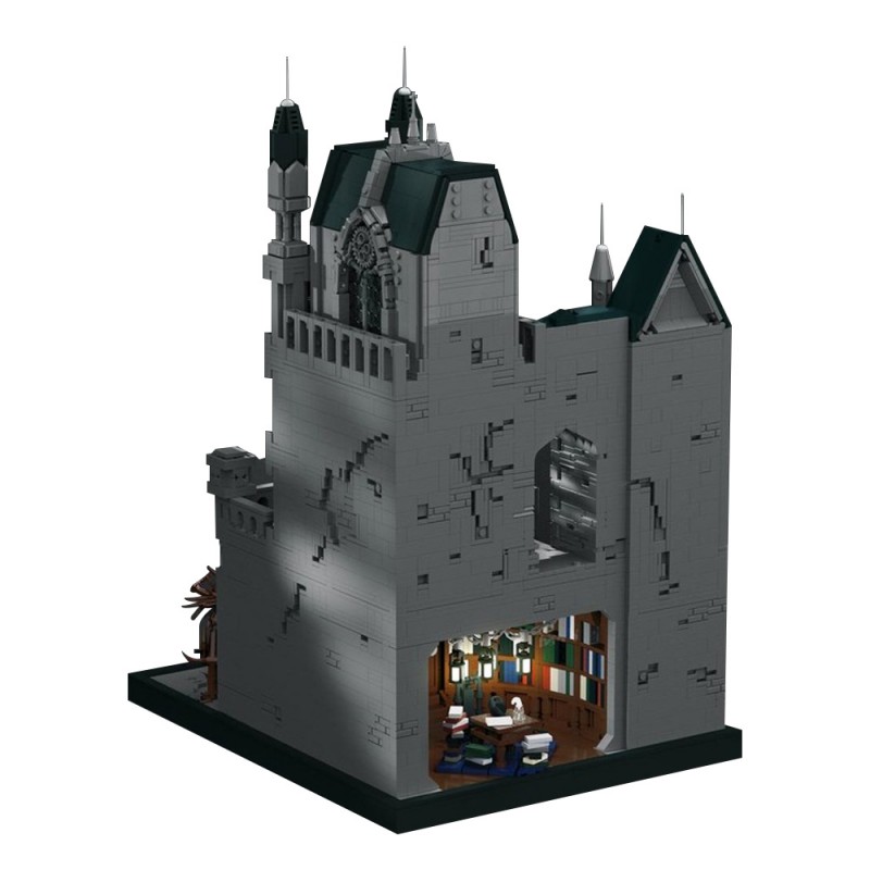 GOBRICKS MOC 155744 The streets of Yharnam - YWOBB