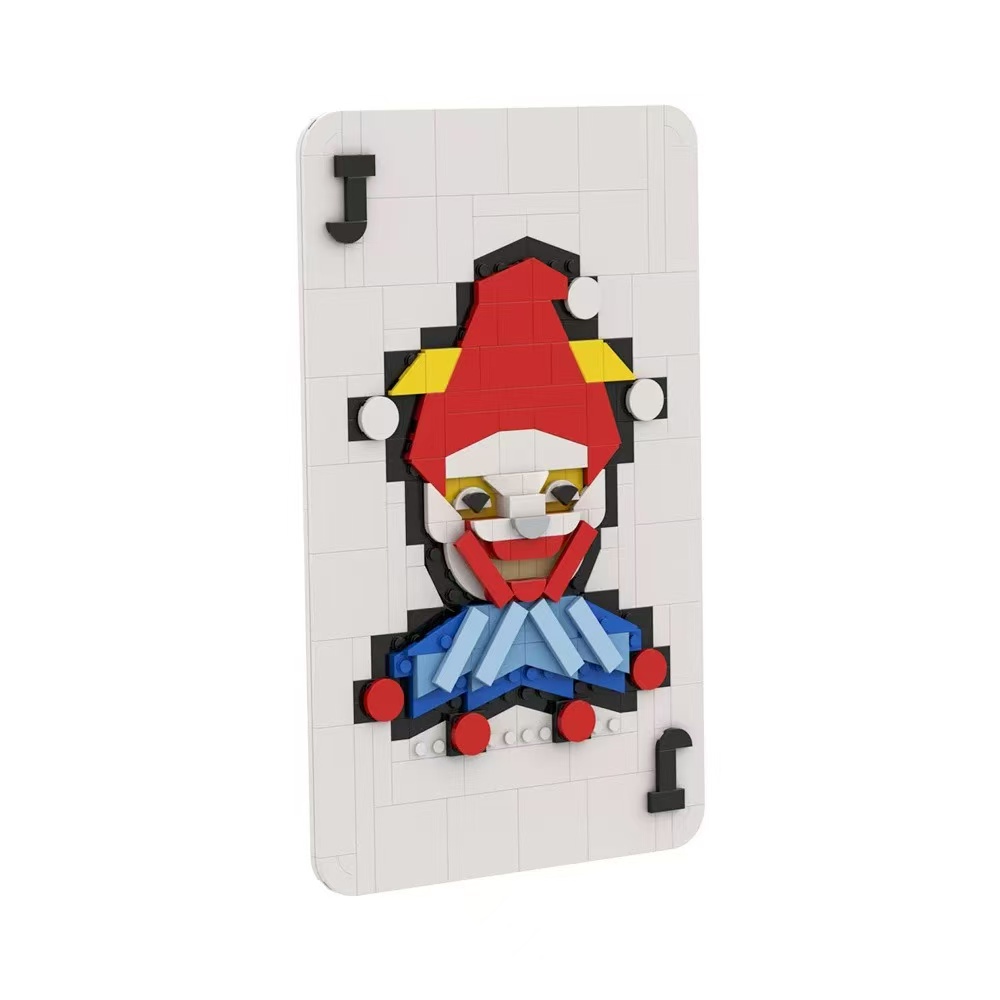 GOBRICKS MOC A2240 Joker Card - YWOBB