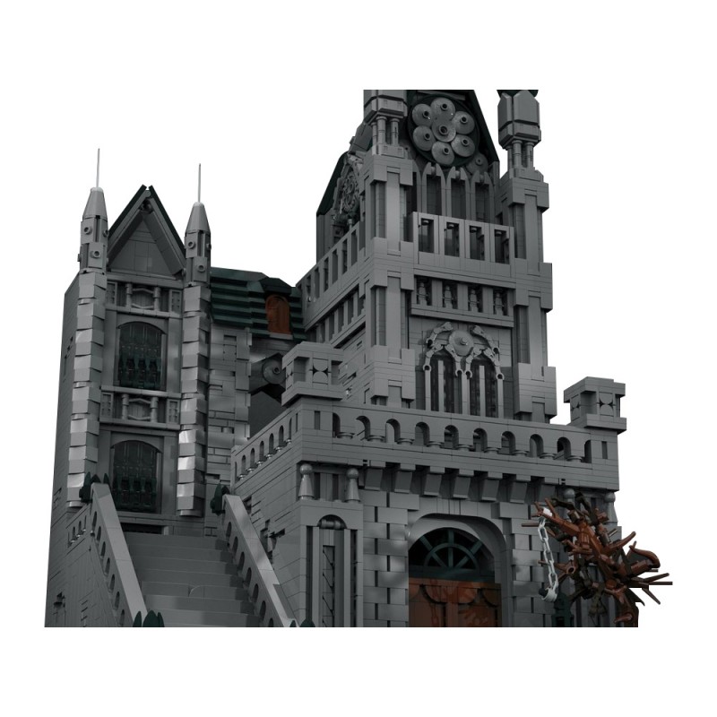 GOBRICKS MOC 155744 The streets of Yharnam - YWOBB