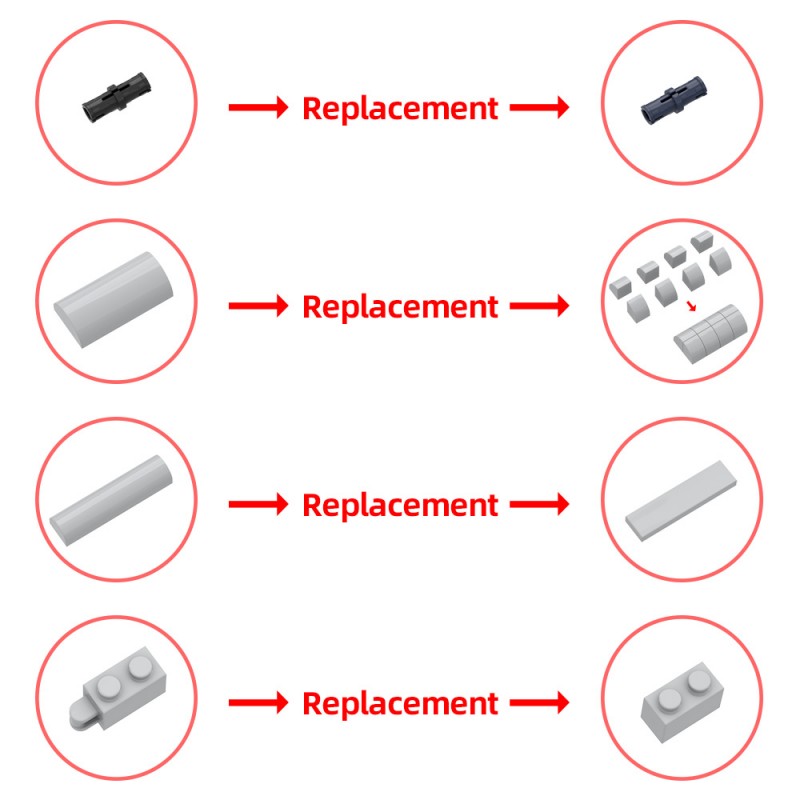 GOBRICKS MOC 154698 Battlestar Galactica - YWOBB